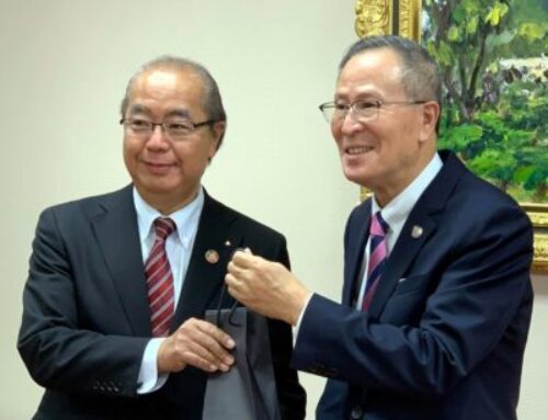 Oregon Advisor visits Governor of Toyama